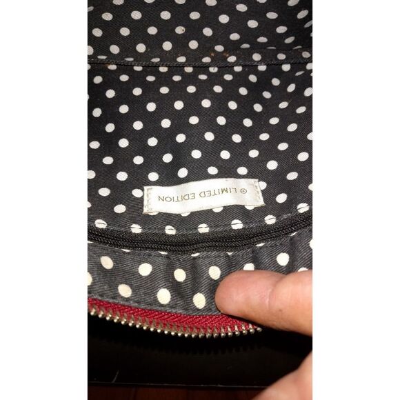 Limited Edition Burgundy clutch wristlet - Picture 3 of 8